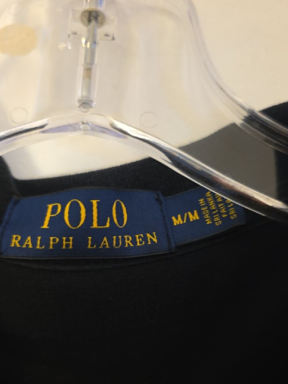 Polo by Ralph Lauren Black Polo with White Pony Logo - Picture 2 of 9